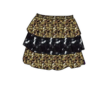 Load image into Gallery viewer, Girls Sequin skort Who Dat
